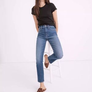 Madewell Tall Stovepipe Jeans